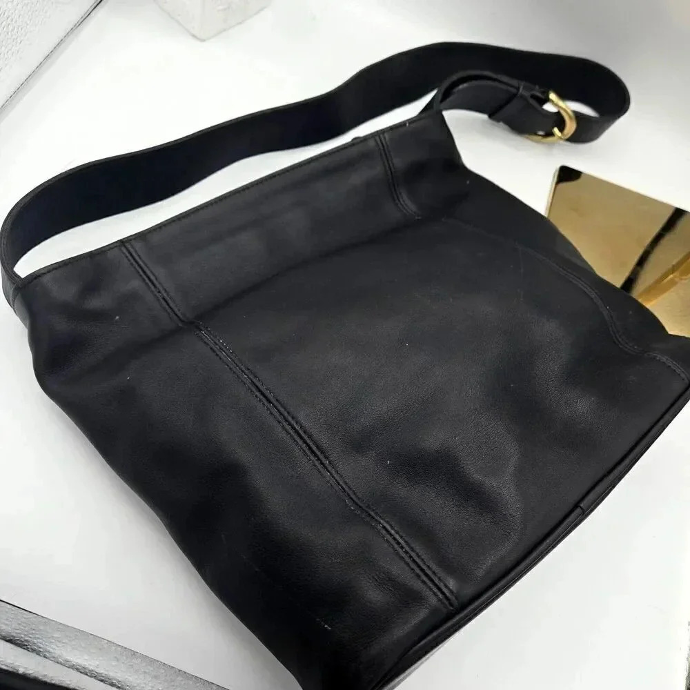 Coach Vintage - Soho Erickson Bucket Bag 4169, Black‎ - United States 1990s - Picture 8 of 11